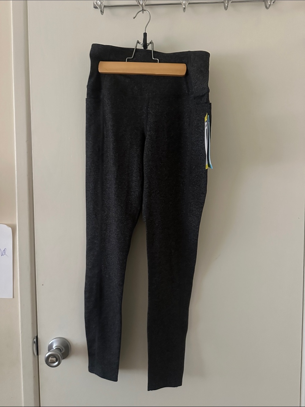 Skechers Black High-Waist Knit Leggings